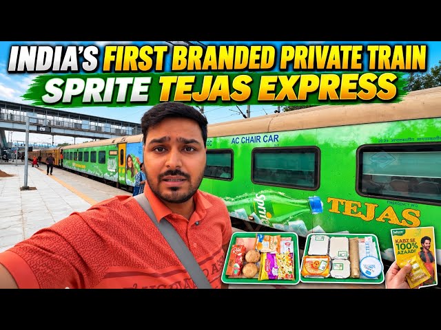 New Delhi-Lucknow Sprite Tejas Express Full Train Journey Review With Food 