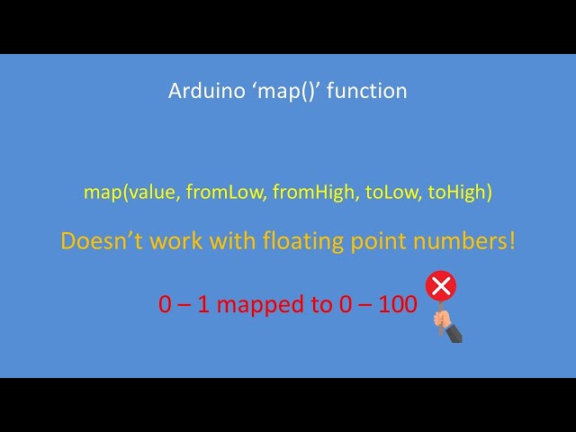Tech Note 159 - Arduino using an fmap() function rather thn map()
