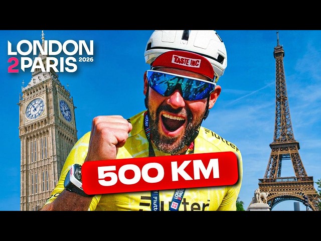 I CYCLED 500km from London to Paris!
