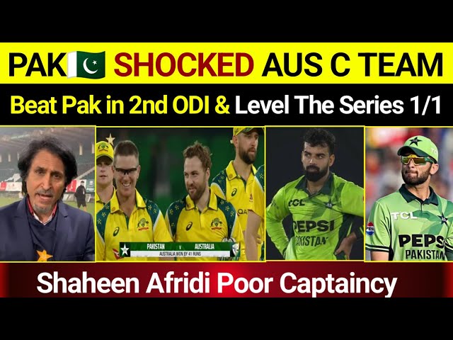 Pak Media Crying On Aus C Team Destroy Pak in 2nd ODI Match | Australia Traped Pak in its Own Cage |