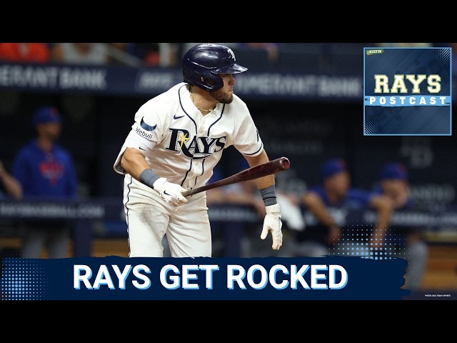 RAYS POSTCAST: The Tampa Bay Rays GET ROCKED by the New York Mets