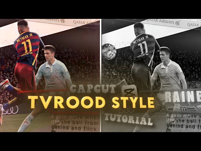 How To Edit The "Tvrood Style"Edit Trend Tutorial On Capcut 