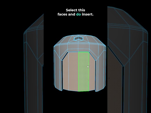 Hard Surface Modeling Tips 2 #mayamodeling #tutorial #shorts