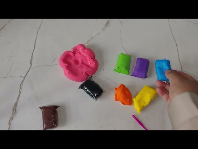 12 Colors Mixing Challenge | Unexpected Result! 😱#clay #mix #mixing #youtube #premiere 