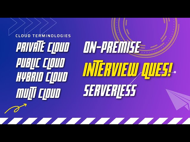 Important Cloud Terminologies | Cloud Interview Question