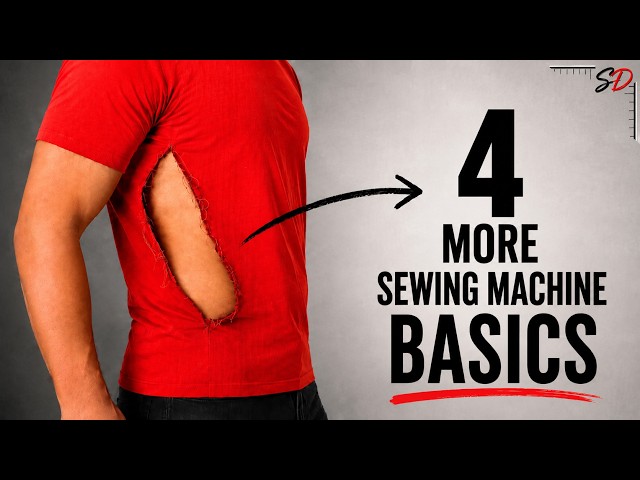 4 MORE Beginner Sewing Machine Basics That SEEM Obvious