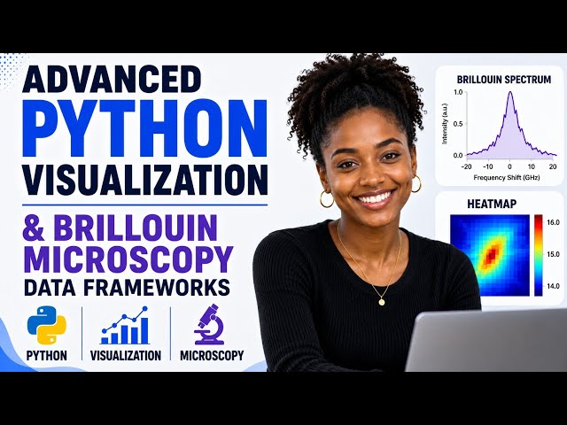 Advanced Python Visualization Tools & Brillouin Microscopy Data Frameworks | Scientific Data| Uplatz