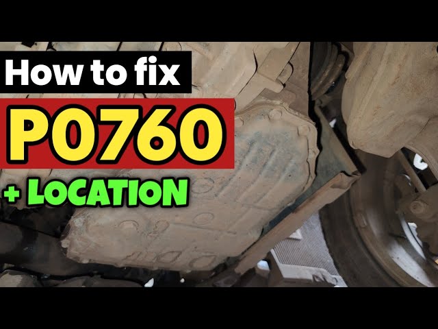 P0760 | p0760 shift solenoid b malfunction troubleshooting | code p0760 | p0760 obd2