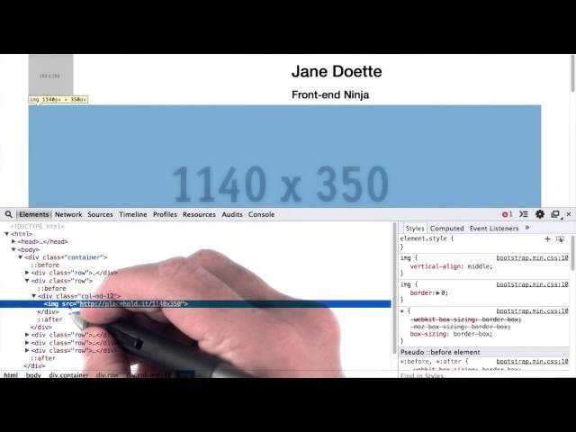 Intro to HTML and CSS - Responsive Page