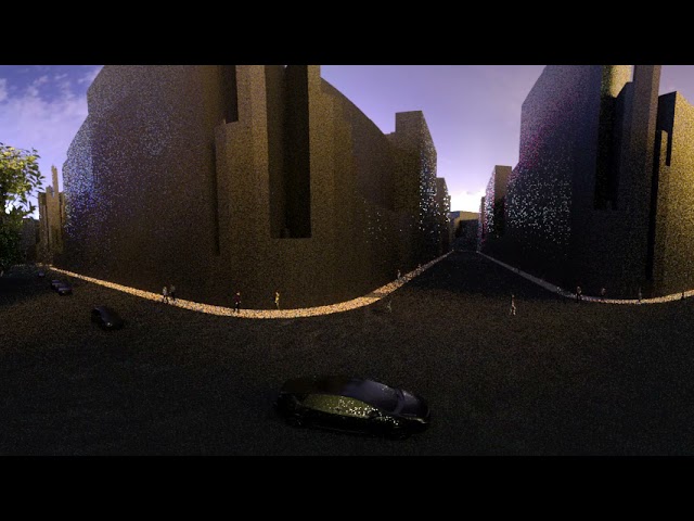 Testing 360VR Experience using 3DS MAX