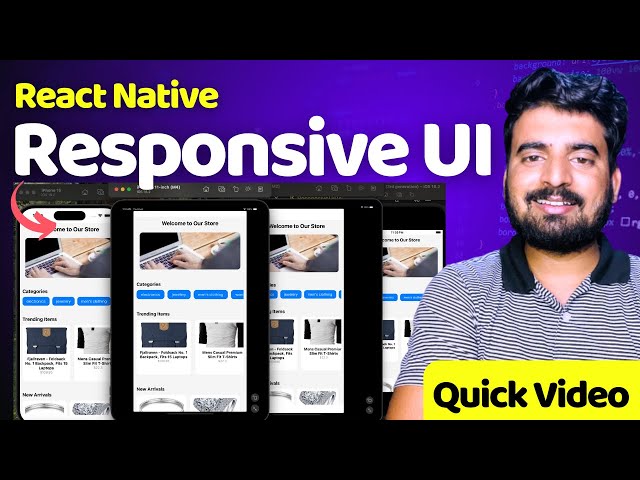 React Native Responsive UI  🔥| Engineer Codewala