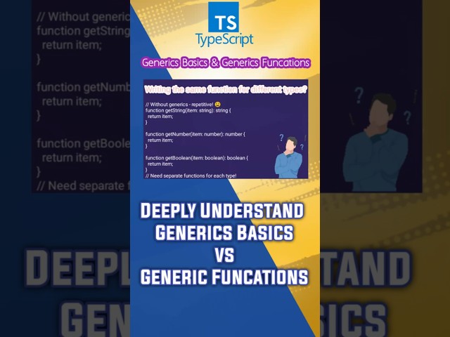 I Mastered GENERICS in 60 Seconds and You Can Too!