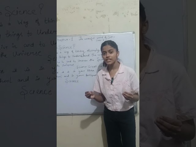 Class -6| chapter -1 | the wonderful world of science|what is science | #science #6classscience
