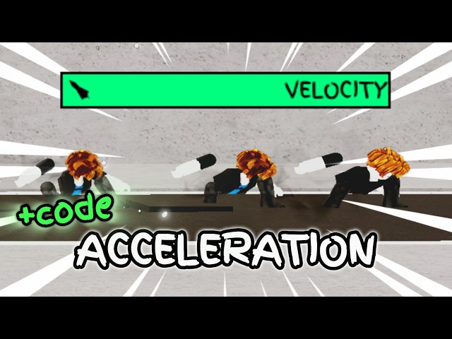 (+Code) Smooth Acceleration / JJS Skill Builder Tutorial