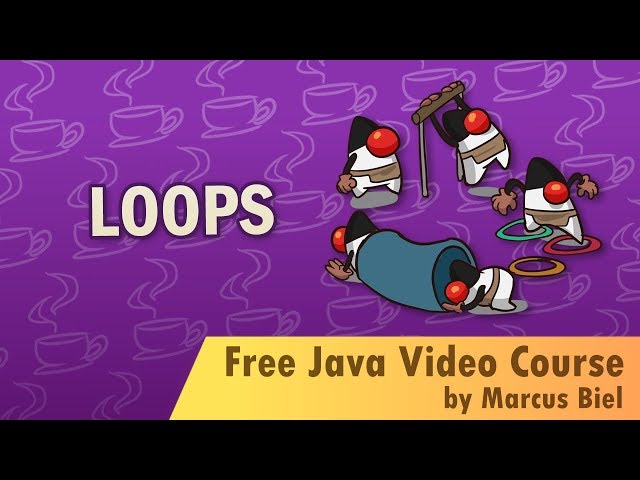 Java for Beginners 8 - loops: for, while and do while loop