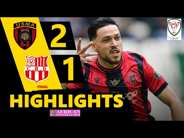 USM Alger vs CR Belouizdad Highlights 🔥 Algeria Cup 2025/2026 Final