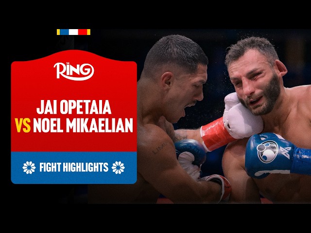 ¡GUERRA! Jai Opetaia vs. Noel Mikaelian | LO MEJOR DE LA PELEA