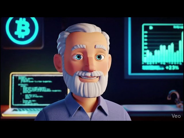 ASMR Crypto Fireplace ₿ Cozy Digital Hearth for Sleep & Focus (No Talking)