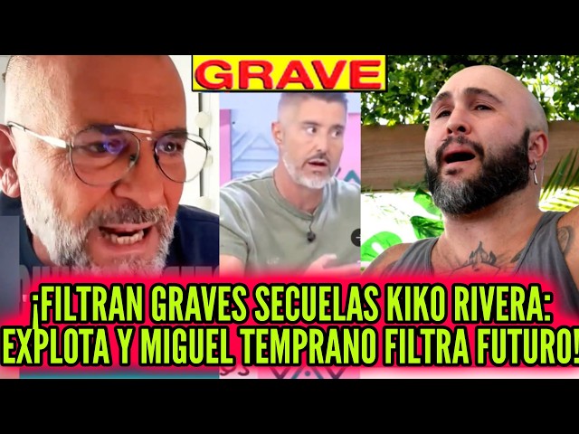 💥​¡PEPE DEL REAL FILTRA GRAVES SECUELAS KIKO RIVERA! Y MIGUEL TEMPRANO EXPLOTA TRAS COMUNICADO ICTUS