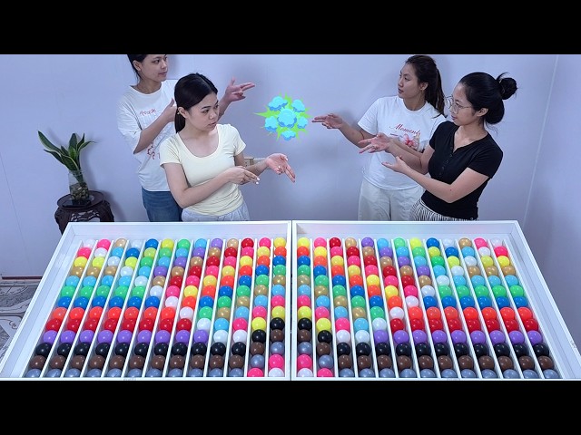 Fun 2v2 Color Sorting Game 😄🔴🟡🔵 | Teamwork Makes It Better! 🤝