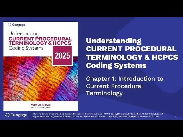 Week 1-Introduction to CPT/HCPCS Coding (Part 1)-Version with Audio