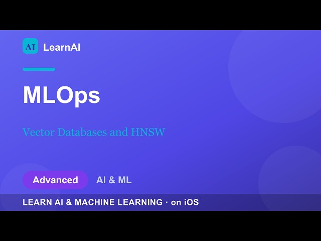Vector Databases and HNSW | LearnAI (Advanced)