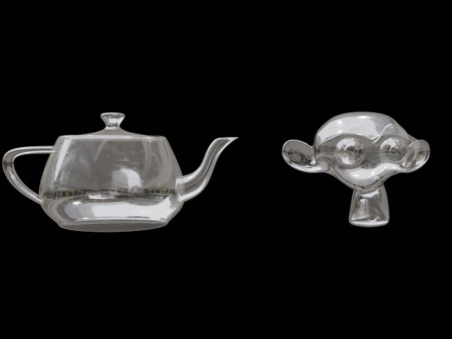 Blender 4.5 tutorial: Best Glass Material .Blender4.5教程: 最好的玻璃材质