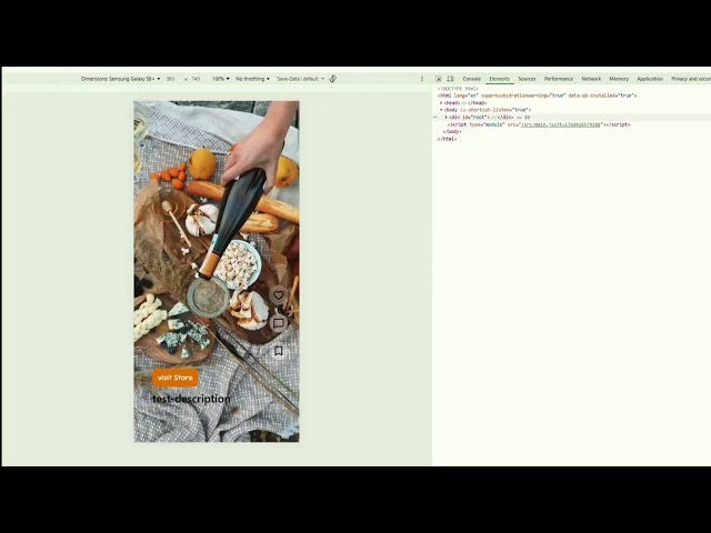 Glass morphism effect on react js and tailwind css