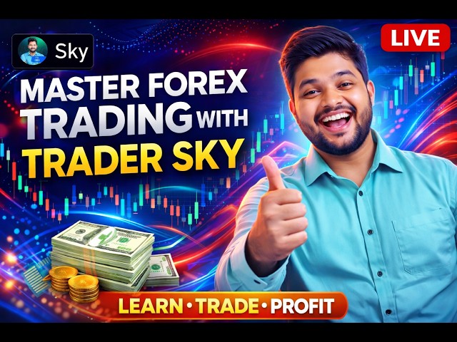 Live stream with Sky: Real-Time Market Analysis and Discussion - Educational Trading Setup