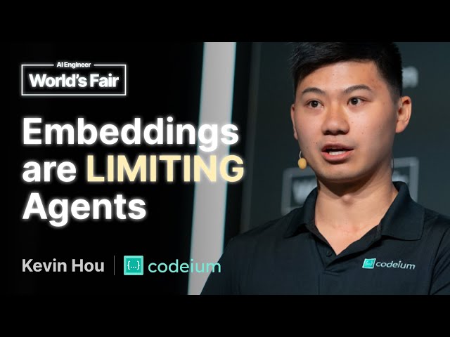 How Codeium Breaks Through the Ceiling for Retrieval: Kevin Hou