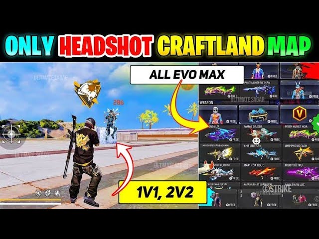 Xyansh craftland map code 2v2 Auto Headshot Craftland Password | New Pannel Crafland Map Code
