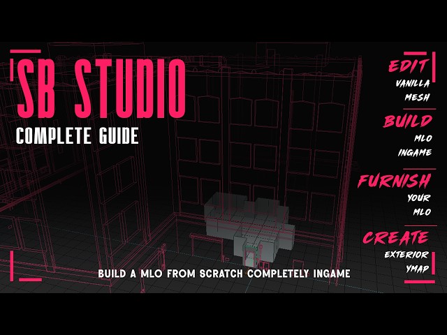 FiveM | SB Studio | In Game MLO Creator | Standalone - Guide | GTA5