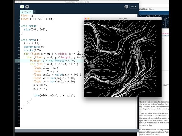 Coding Time-Lapse: Flow Field Experiments