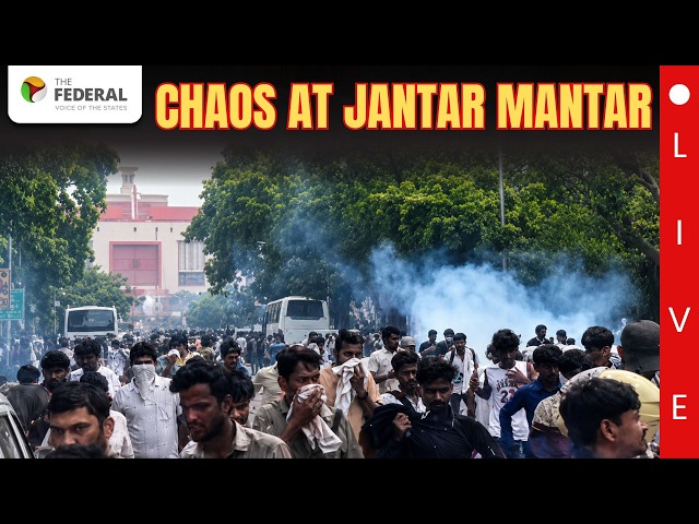 Live from Jantar Mantar: Delhi Police clash with CJP protesters | The Federal