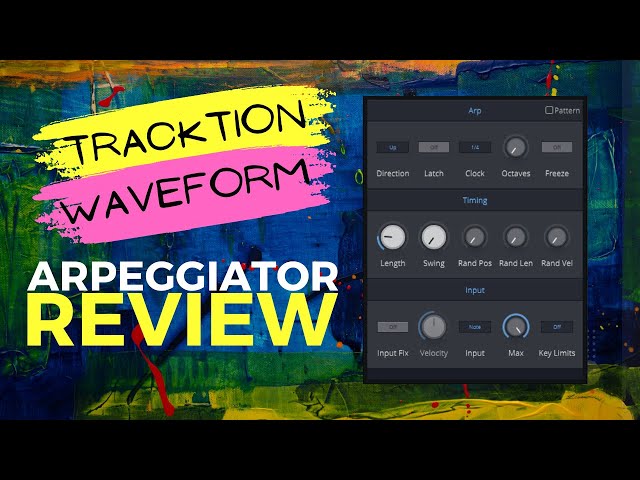 Tracktion Waveform's MIDI Arpeggiator