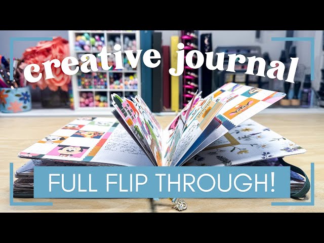 I finished decorating ALL of my creative journal... [April 2024 - September 2025]