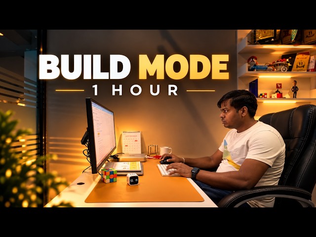 Build Mode — 1 Hour Deep Work Session | Calm Music for Coding & Productivity | Tuesday