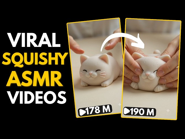 How to Create VIRAL AI Squishy ASMR Videos for FREE (New AI Trend)