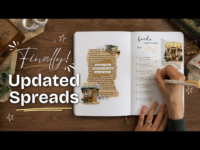 HUGE Reading Journal Update ✶ Spring Ratings + Summer Set Up
