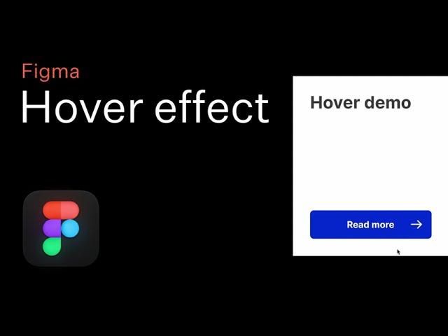 Figma — Simple button hover