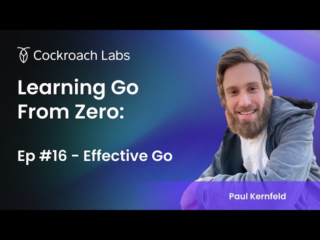 Learning Go from Zero | Episode #16: How to write polished Go code