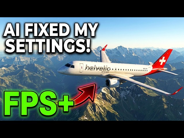 I Used AI To Create Me The Perfect MSFS2024 Settings!