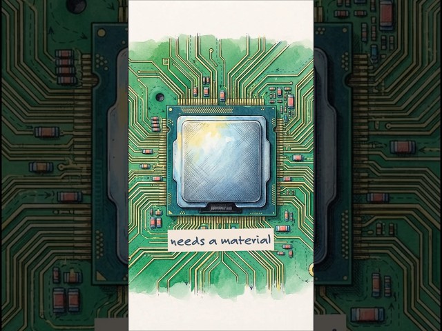 Why Is Silicon Used in Computer Chips? #engineering