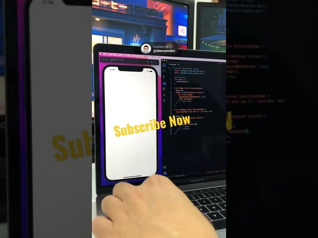 Dart programming flutter ios and android #ios #android #typescript #pythob #visual studio code