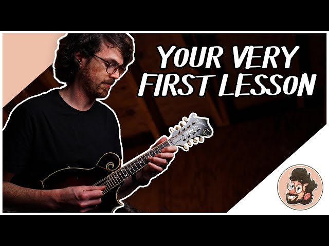 Your Very First Mandolin Lesson /// Beginner Mandolin Lesson Series (Part 1)