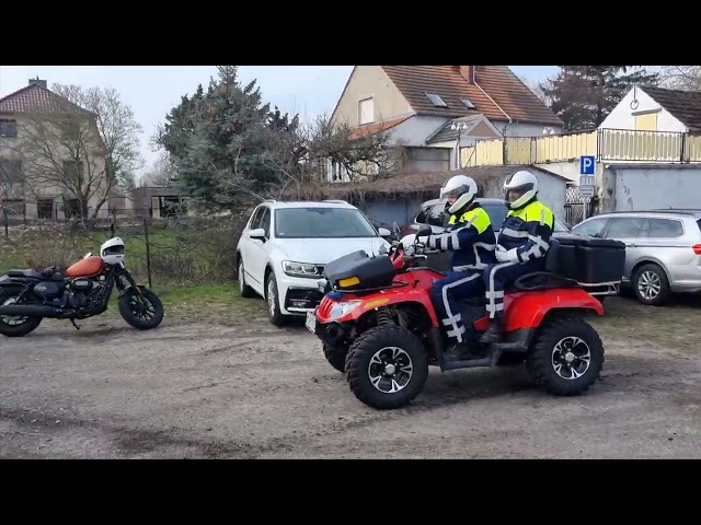 Ankunft des neuen Quad in Fohrde - 18. März 2023