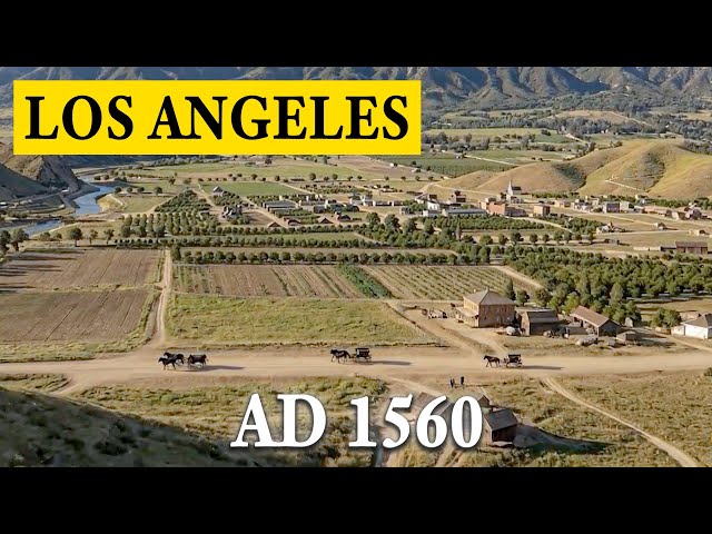Entire History of Los Angeles (AI reconstruction)