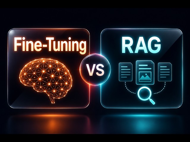 Fine-Tuning vs RAG Explained in 4 Minutes