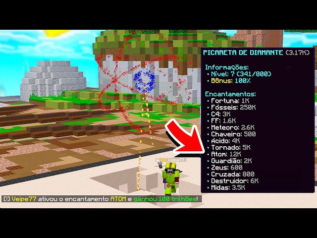 NOVO SERVIDOR de RANKUP com MÁQUINAS, SPAWNERS, PESCA AFK e FARMS! JAVA/BEDROCK PIRATA/ORIGINAL 1.21