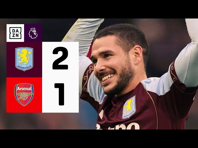 Aston Villa vs Arsenal (2-1) | Resumen y goles | Highlights Premier League